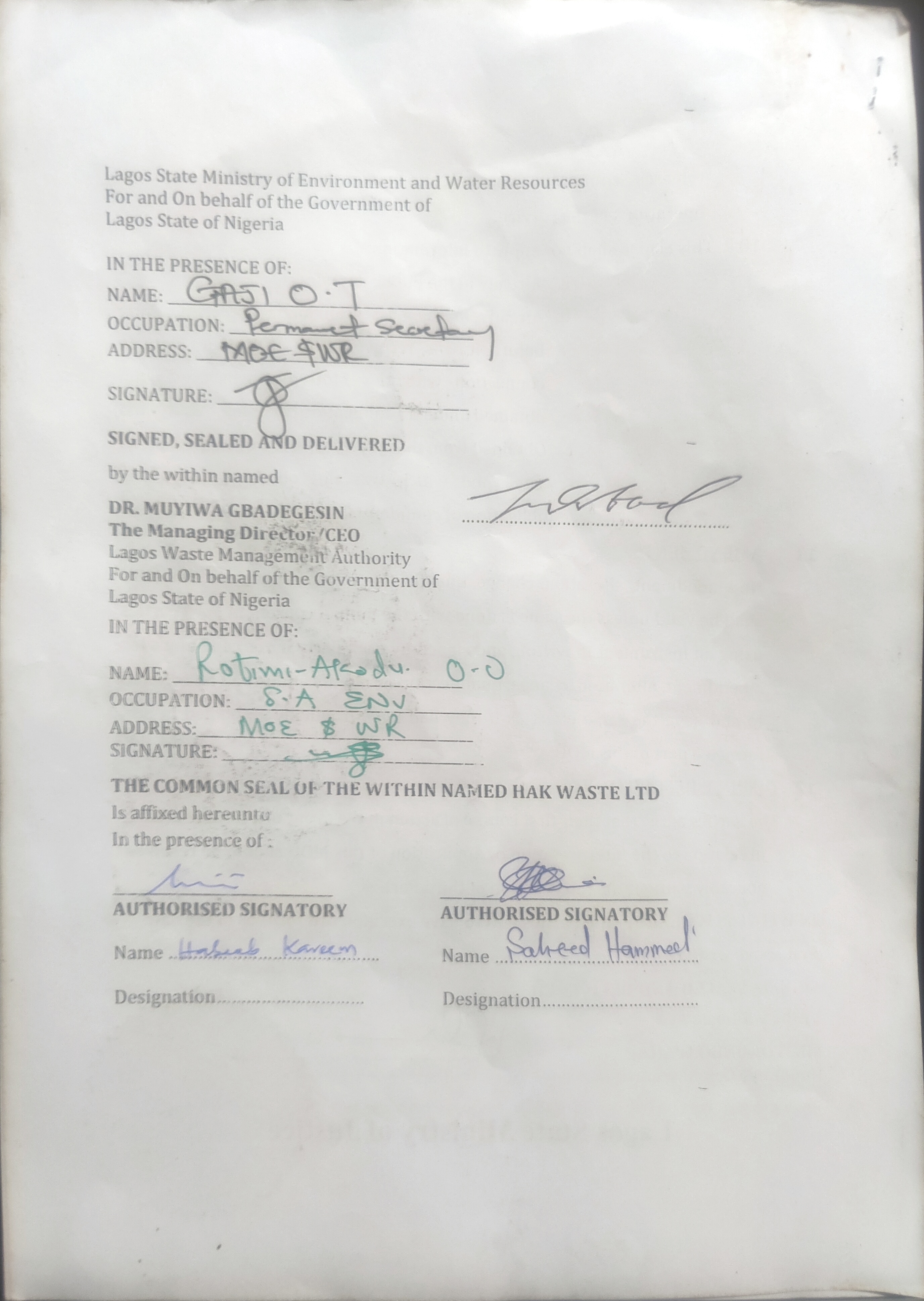 MoU Page 8